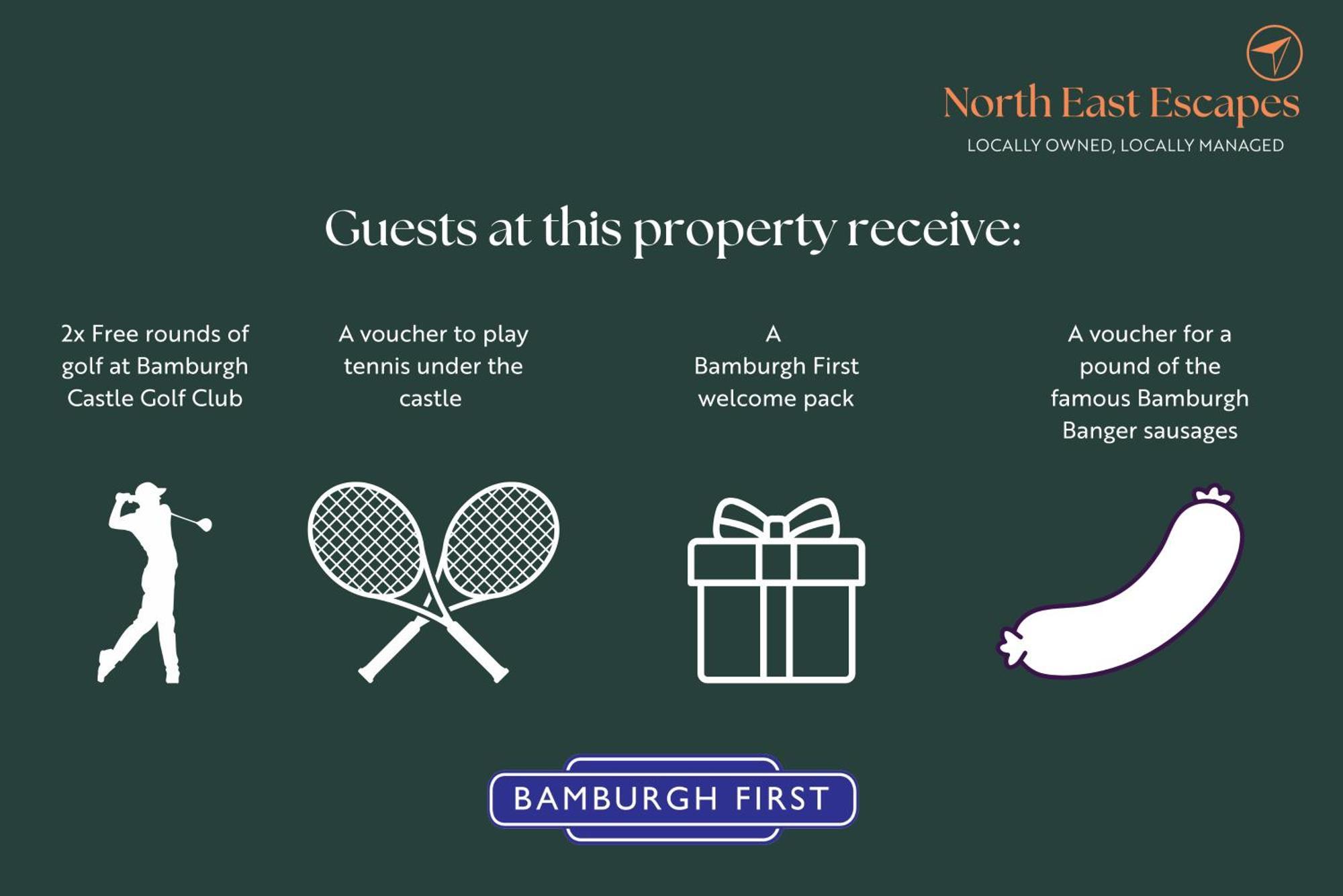 Babbling Burn Cottage - North East Escapes Bamburgh Exteriér fotografie